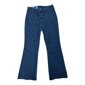 GAP Black Flare Wide Leg Jeans